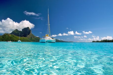 Polinesia in barca
